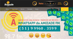 Desktop Screenshot of amizade.fm.br